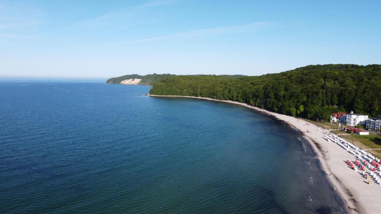 Strandvilla Gudrun Zur Meerseite Mit Balkon Binz Zewnętrze zdjęcie